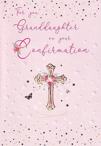 Picture of GRANDDAUGHTER CONFIRMATION CARD